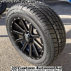 20x9 XD Heist 818 black and milled wheel - 275/55r20 Cooper Discoverer HT Plus tire
