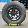 17x9 Fuel Ammo D700 Black wheel - 285/70r17 Nitto Ridge Grappler tire