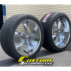 18x8 and 20x10 Ridler 695 Chrome wheel - 235/40r18 and 275/35r20 Hercules Raptis RT-5 tire
