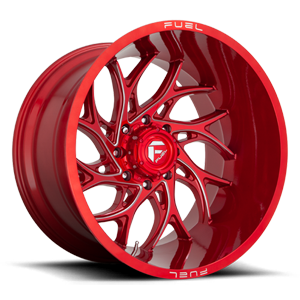 Fuel Runner D742 - Candy Red and Milled