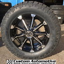 20x9 KMC XD Badlands 779 Black - LT295/60r20 Toyo Open Country AT2 Extreme